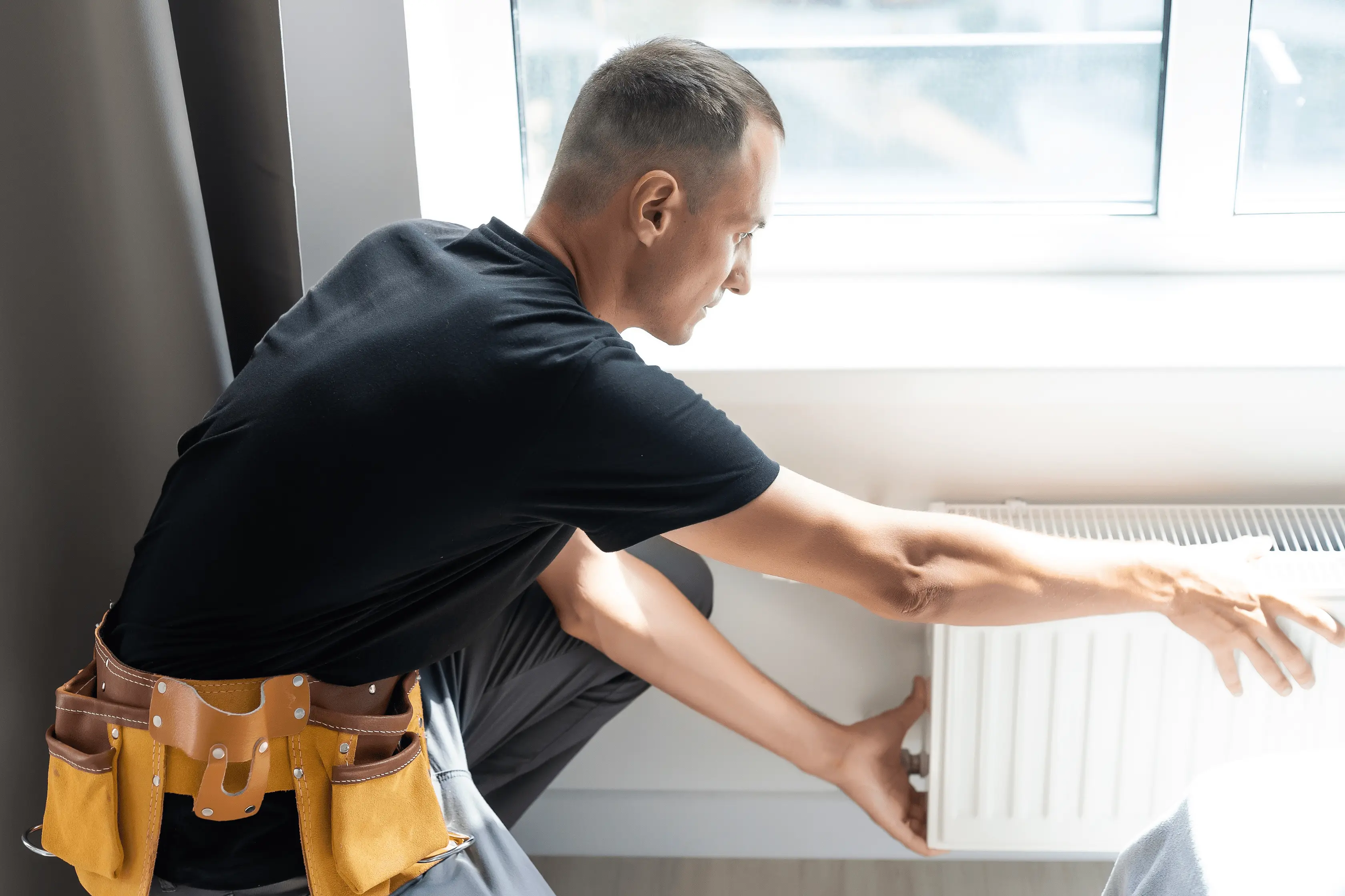 Plumber Radiator Removal In Home